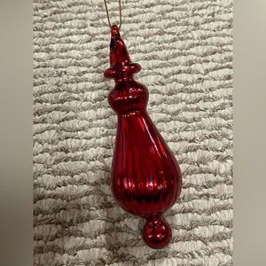 Vintage Red Christmas Ornaments